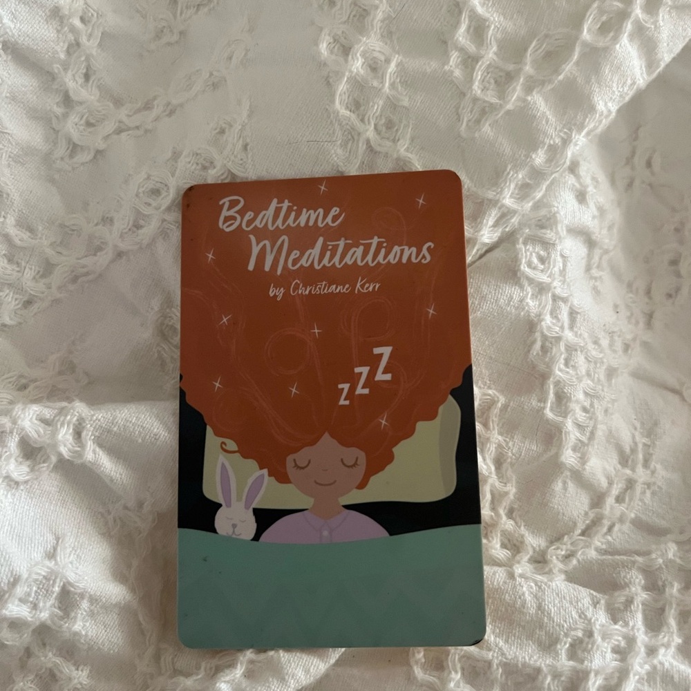 Bedtime Meditations YOTO Card for mindfulness and sleep